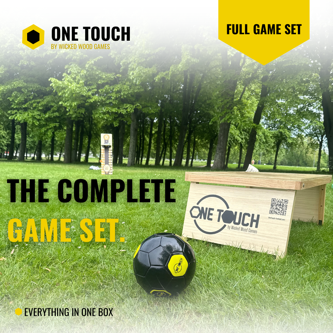 Custom OneTouch - Complete Set Own Design - Including 2x boards / Football / Carrying Bag