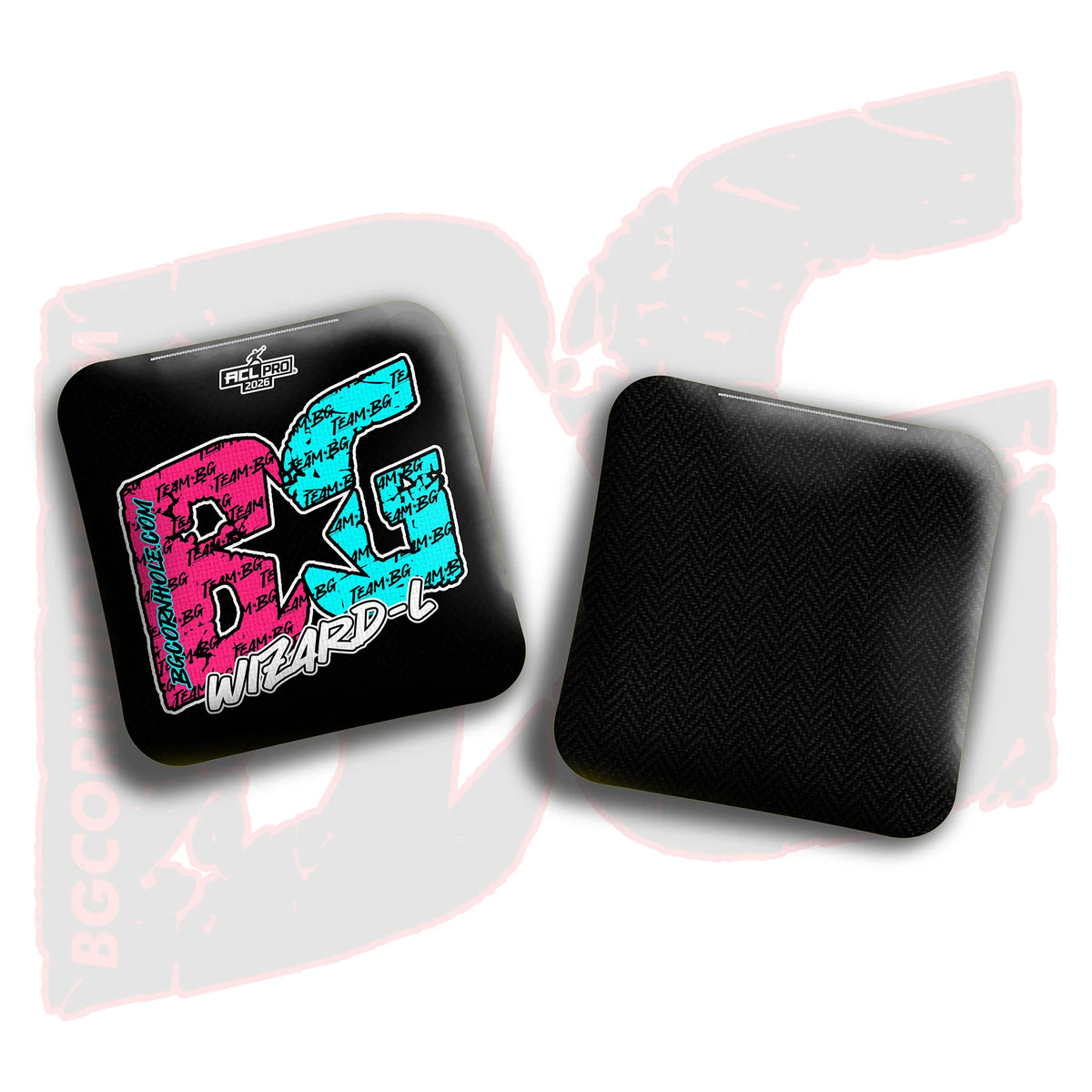 BG Wizard L 2026 - ACL Pro Bags Cornhole Bags BG Cornhole Miami Split - Black