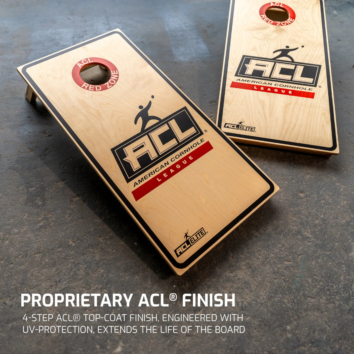 Official American Cornhole League (ACL) ELITE 18MM Cornhole Set Cornhole sets Wicked Wood Games