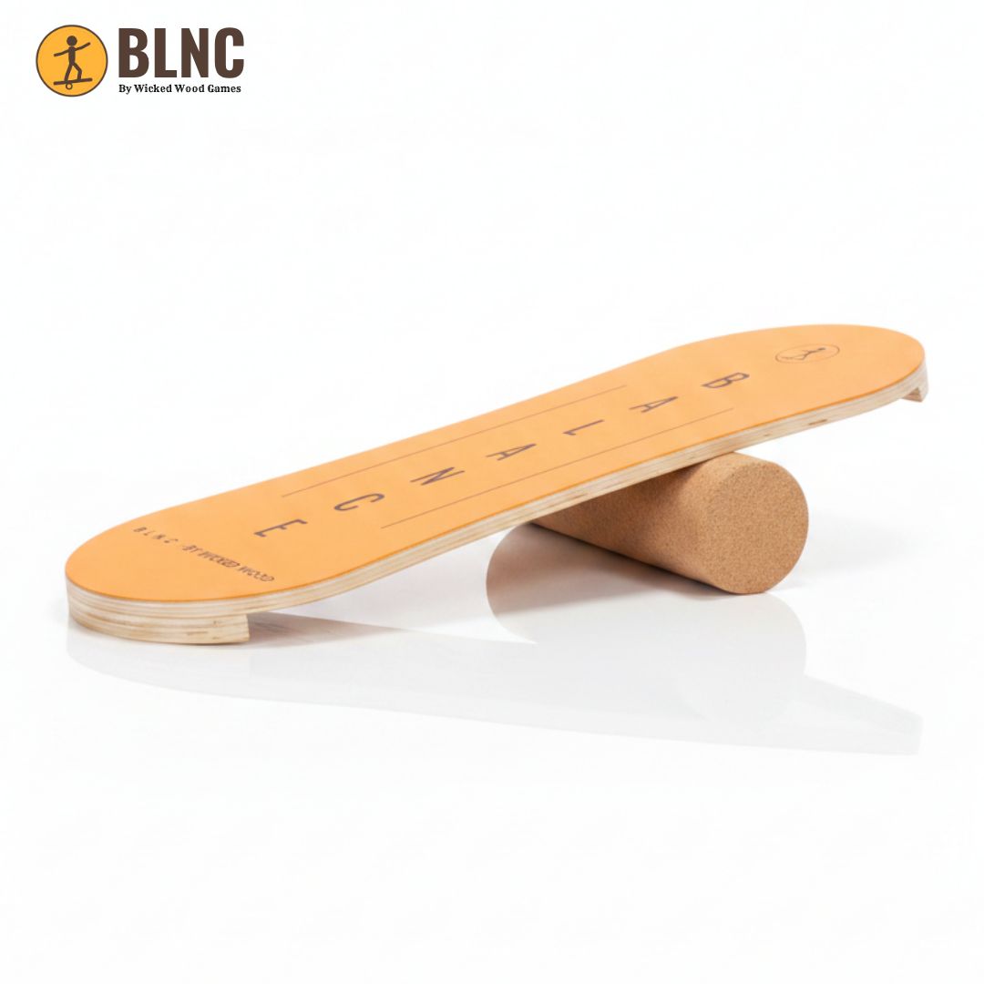BLNC Balance Boards - SKATE Style - WW Balance Design - Incl Roller Balance Boards Wicked Wood Games