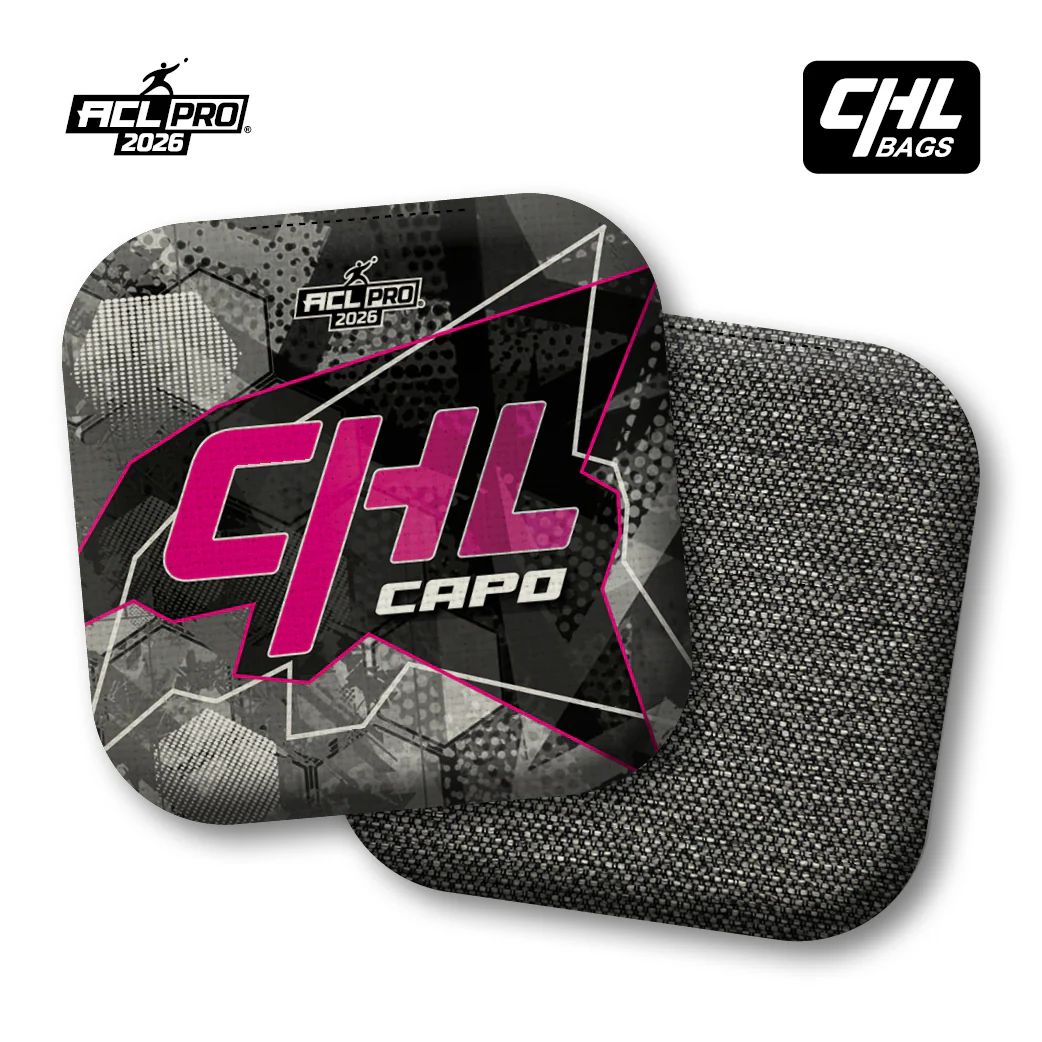 CHL Bags - Capo - ACL Pro 2026 Cornhole Bags Wicked Wood Games Black / Pink
