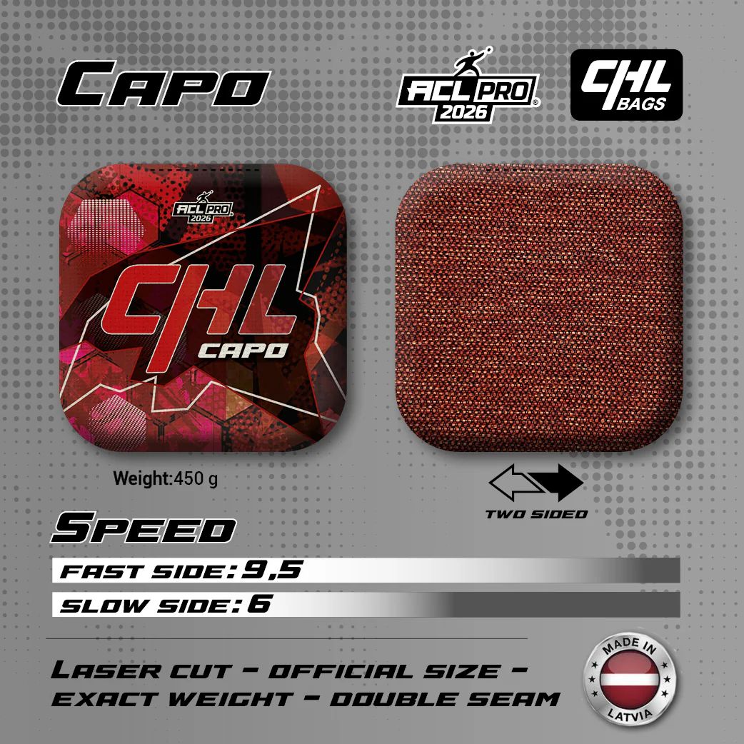 CHL Bags - Capo - ACL Pro 2026 Cornhole Bags Wicked Wood Games