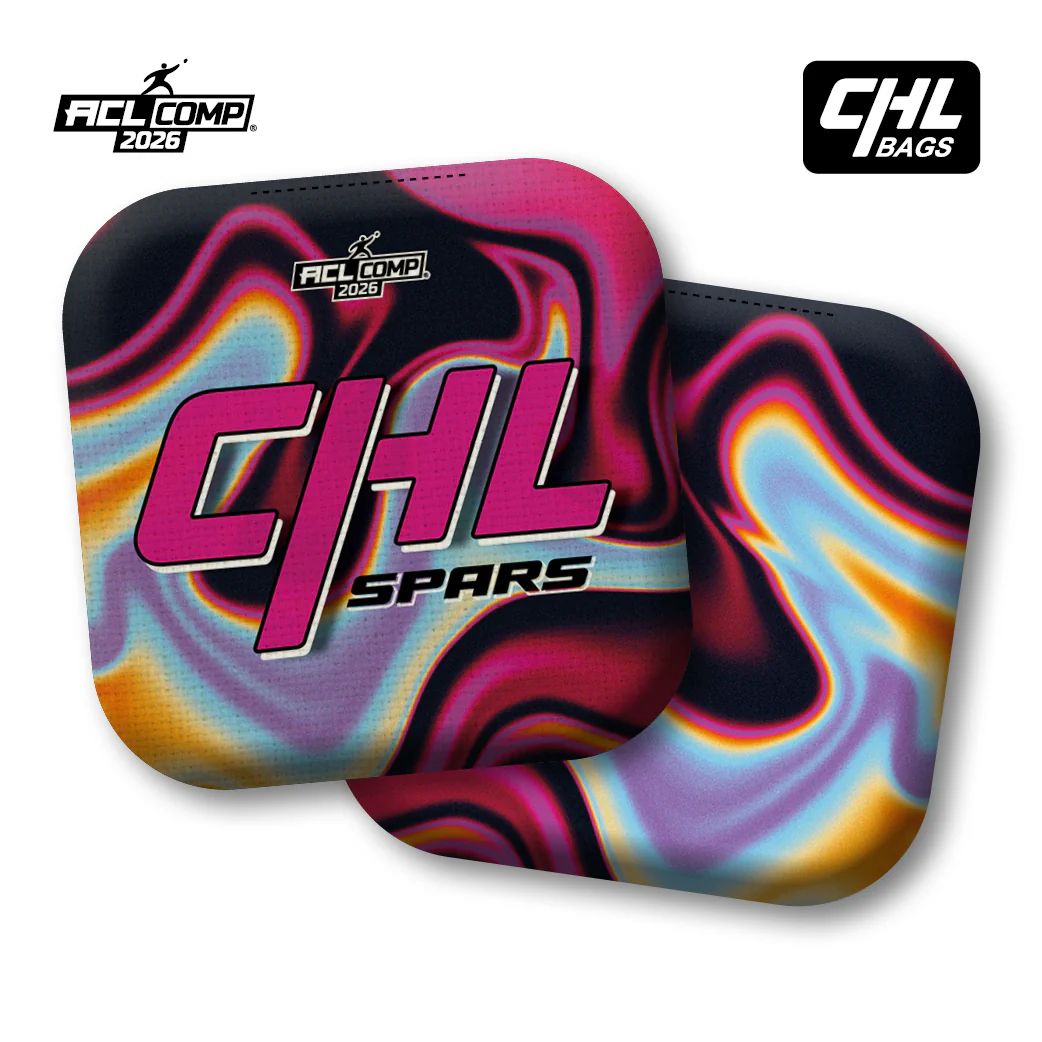 CHL Bags - Spars - ACL Comp 2026 Cornhole Bags CHL Bags Pink Swirl