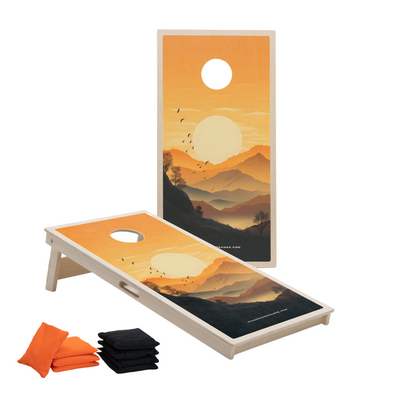 FOOTHILLS - Cornhole Set - 2 board / 2x4 bags