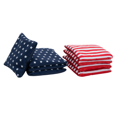 2x4 Cornhole Bags - America - Granulate filling - Double sided