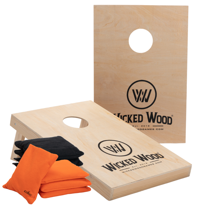 Cornhole Set - 90x60 - Wicked Wood Design Cornhole sets Wicked Wood Games