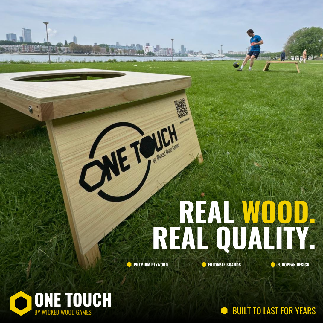 Custom OneTouch - Complete Set Own Design - Including 2x boards / Football / Carrying Bag