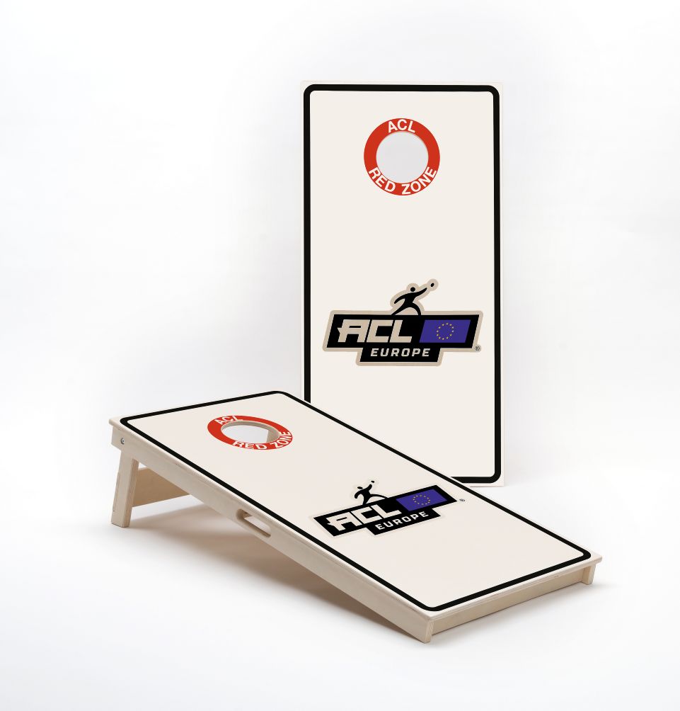 Official American Cornhole League (ACL) Comp Cornhole Set Cornhole sets Wicked Wood Games White